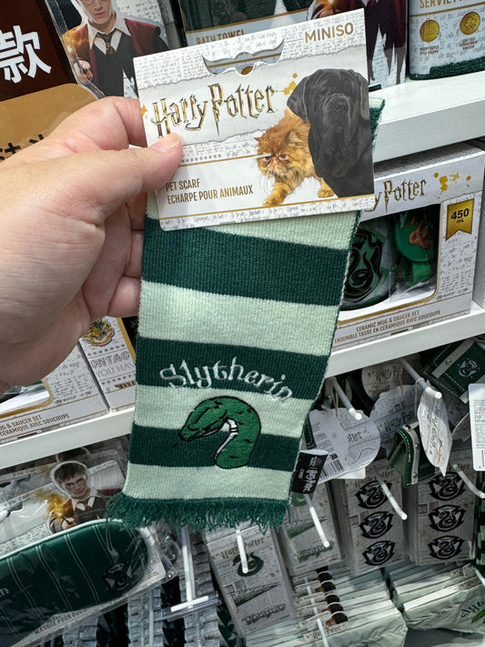 Harry Magical School Wizard Witch X Miniso | Magical School Four Houses Pet Scarf Red Yellow Green Blue - Kawaii items KawaiiGiftLand