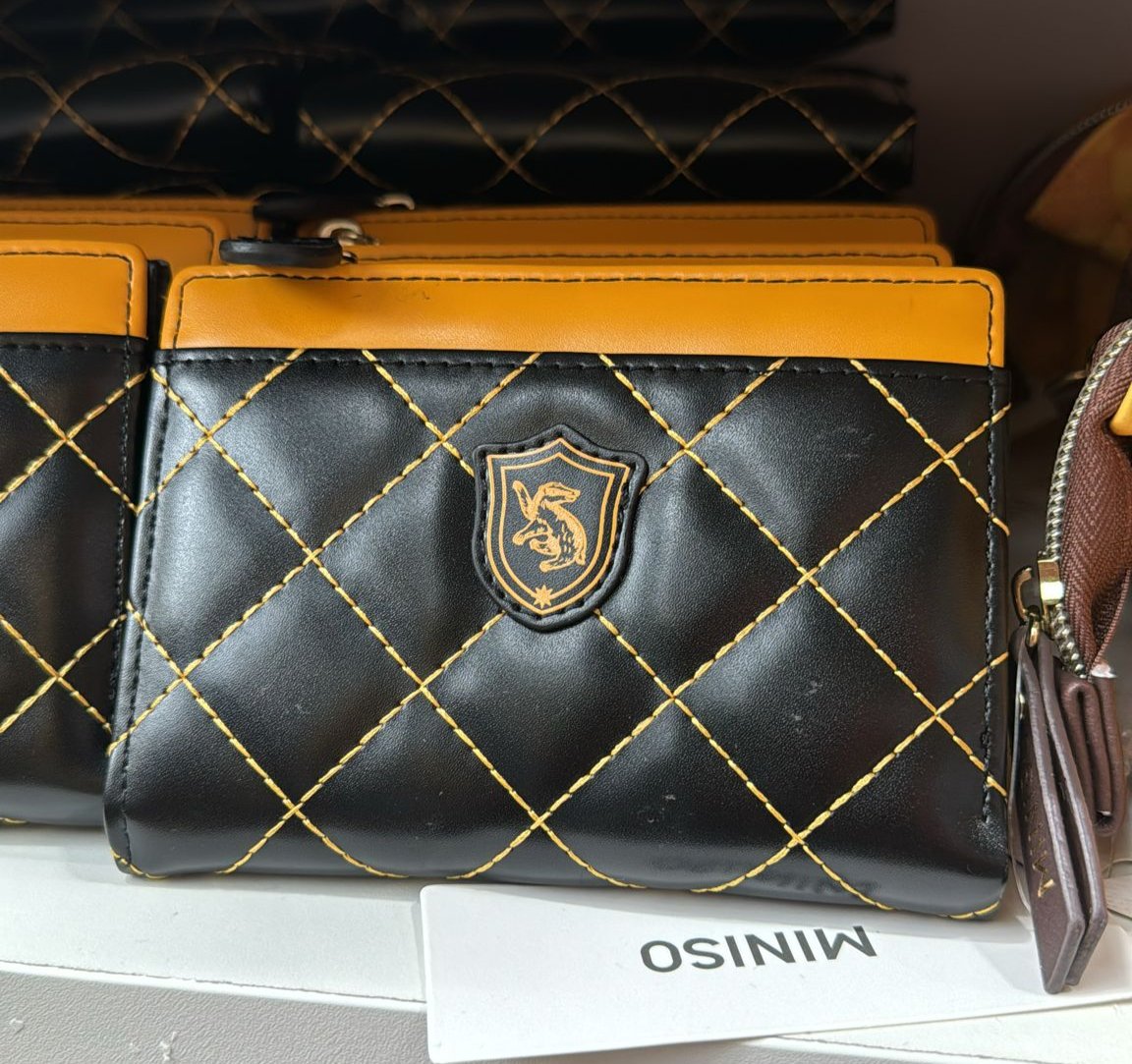 Harry Magical School Wizard Witch X Miniso | Magical School Four Houses Plaid Wallet Red Blue Green Yellow - Kawaii items KawaiiGiftLand