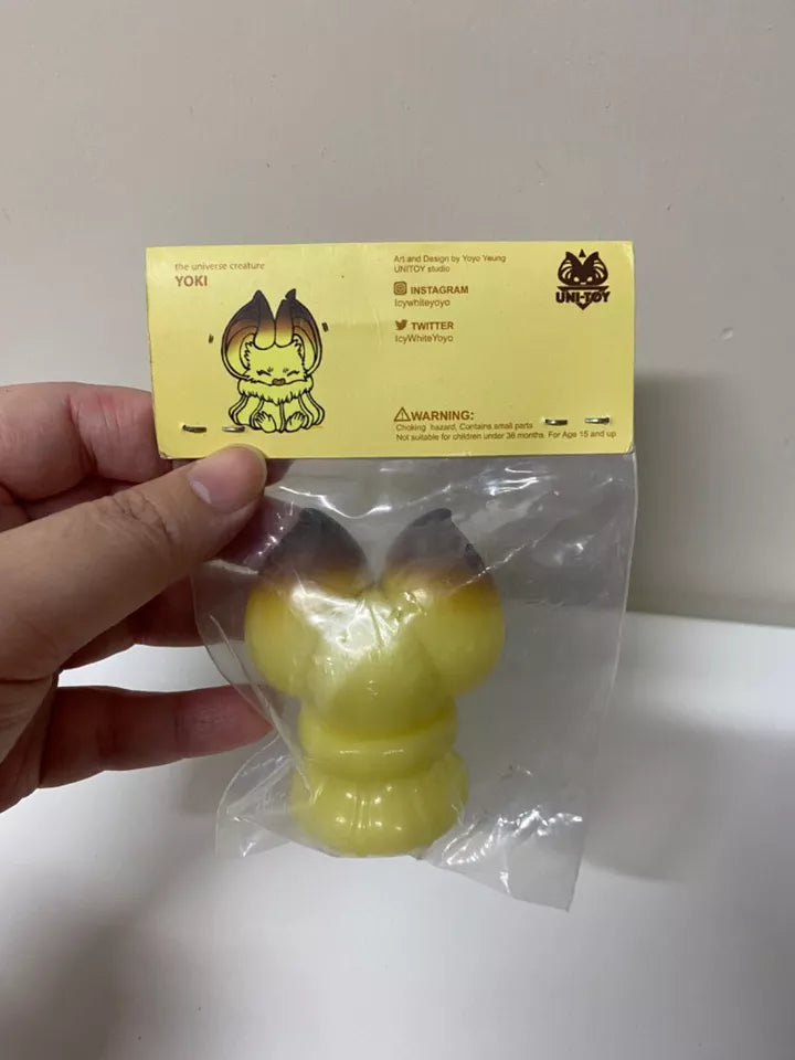 Yoyo Yeung Studio Mini Yoki Pudding Version 2 Inch Vinyl White Designer Toy KawaiiGiftLand