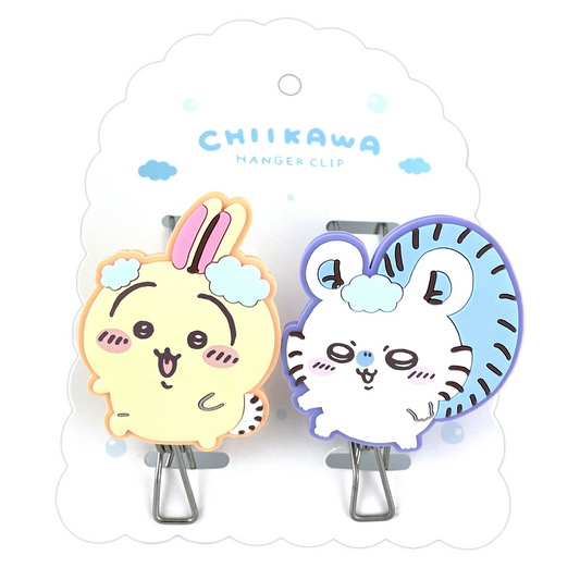 Japan ChiiKawa Laundry Accessories Series | ChiiKawa Hachiware Usagi Momonga Clothes Peg Kawaii items Room Decoration KawaiiGiftLand