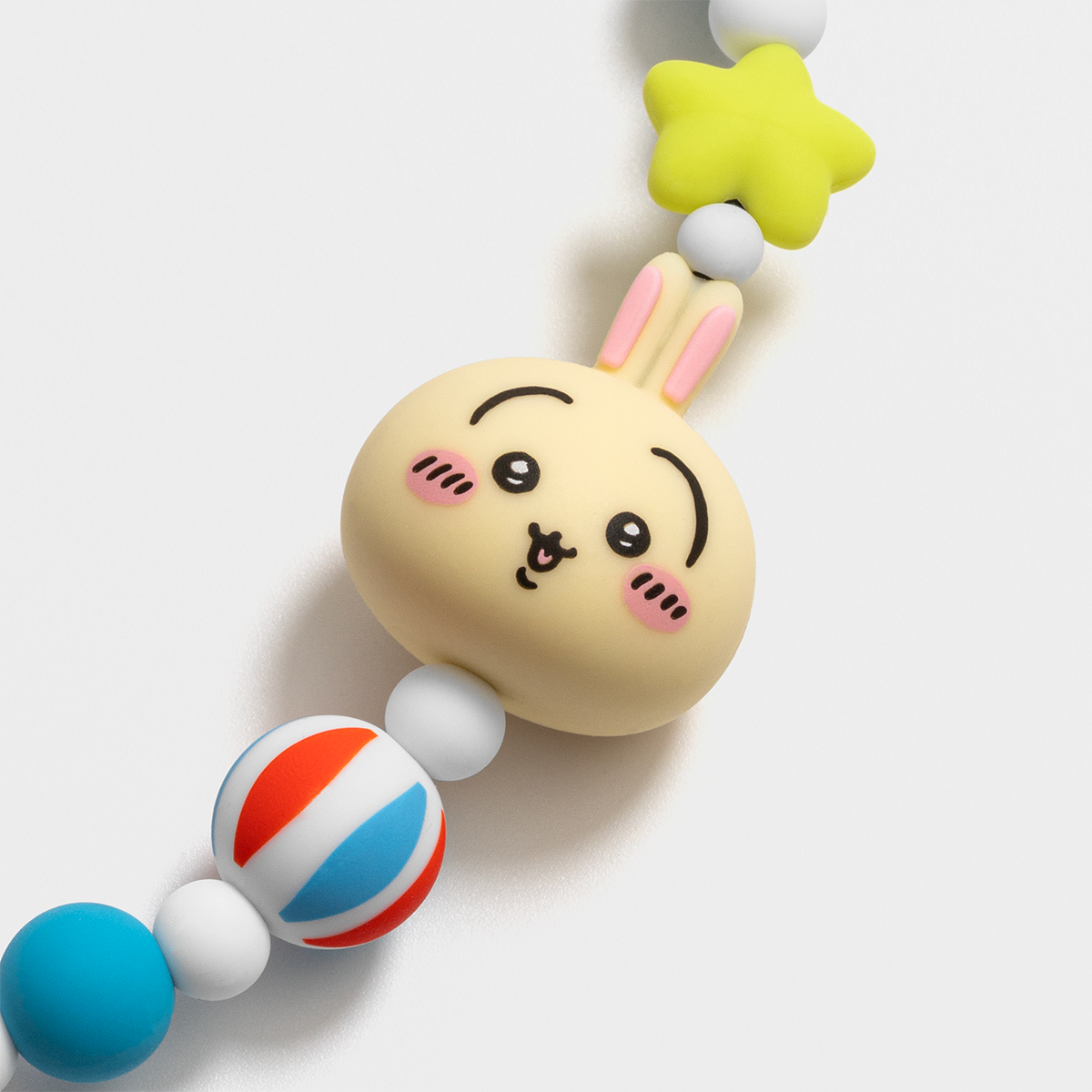 ChiiKawa | ChiiKawa Hachiware Usagi Summer Pool Party Small Plastic Doll Phone Charm Keychain