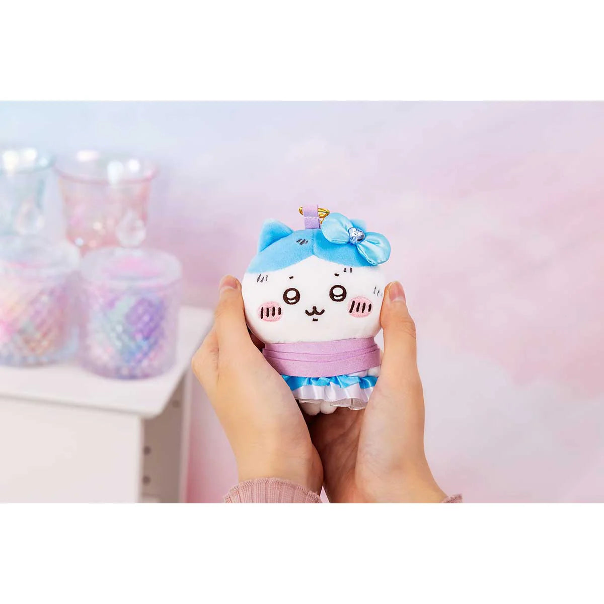 Japan ChiiKawa Magic Girl Series | Hachiware & Momonga Plush Doll Keychain Kawaii items Room Decoration doll KawaiiGiftLand