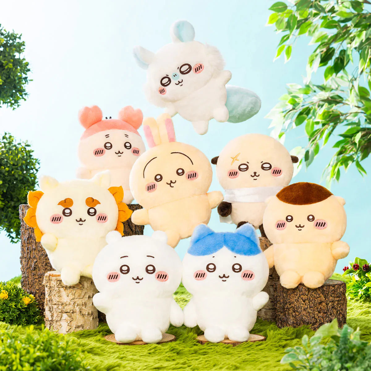 ちいかわ | ちいかわ ハチワレ うさぎ モモンガ 栗まんじゅう ラッコ