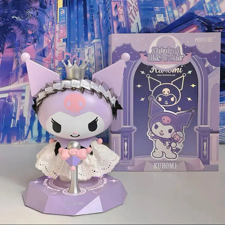 Sanrio Kuromi Bluetooth Big Speaker - with Light Stage - KawaiiGiftLand