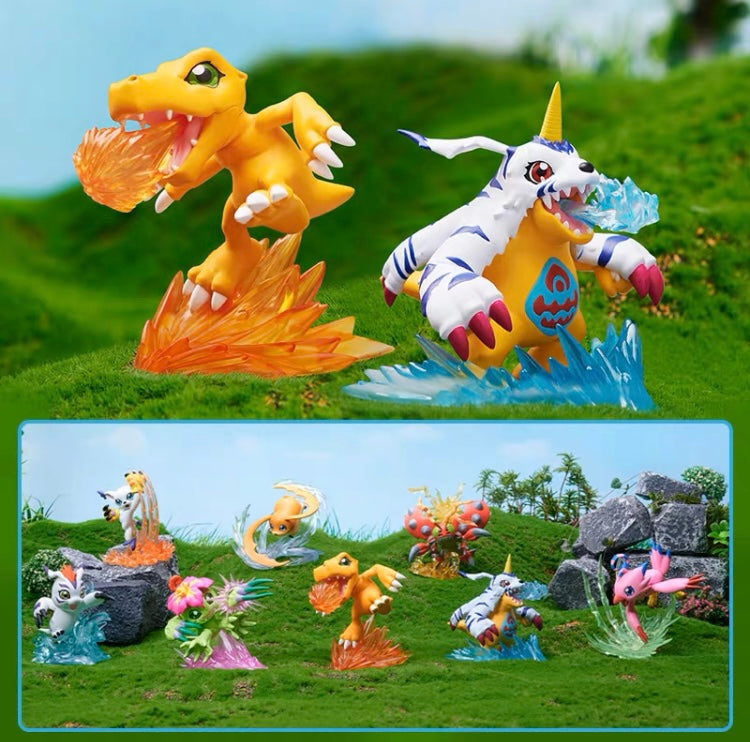 Digimon Adventure Digital Monster Fighting Version - Anime Collectable Toys Mystery Blind Box KawaiiGiftLand