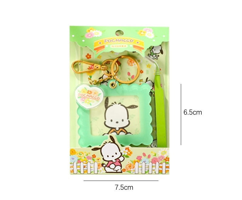 Sanrio Romantic Flower DIY Your Way Keychain Set | My Melody Kuromi Cinnamoroll Pochacco KawaiiGiftLand