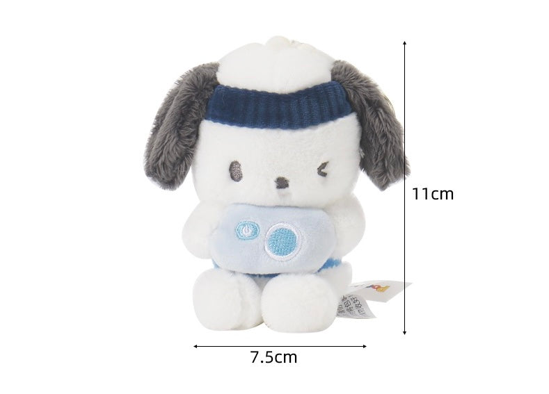 Sanrio Pochacco Camera Party Sailor Mini Plush Doll Keychain - Girlfriend Children Gift KawaiiGiftLand