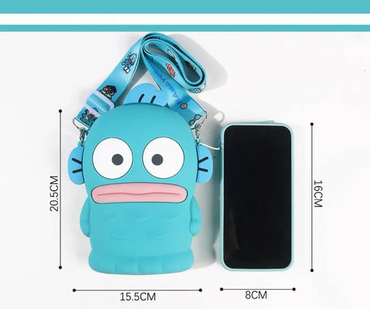 Sanrio Hangyodon Silicon Bag | Can put in smart phone