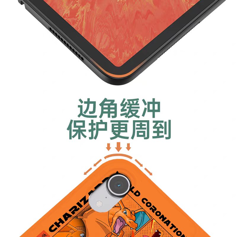 Japanese Cartoon Pokemon Protect Case World Coronation with Pen Holder | Sirfetchd - iPad Mini 4,5,6,7 / iPad Air / iPad Pro 2025 2024 2022 2021 2020 2018