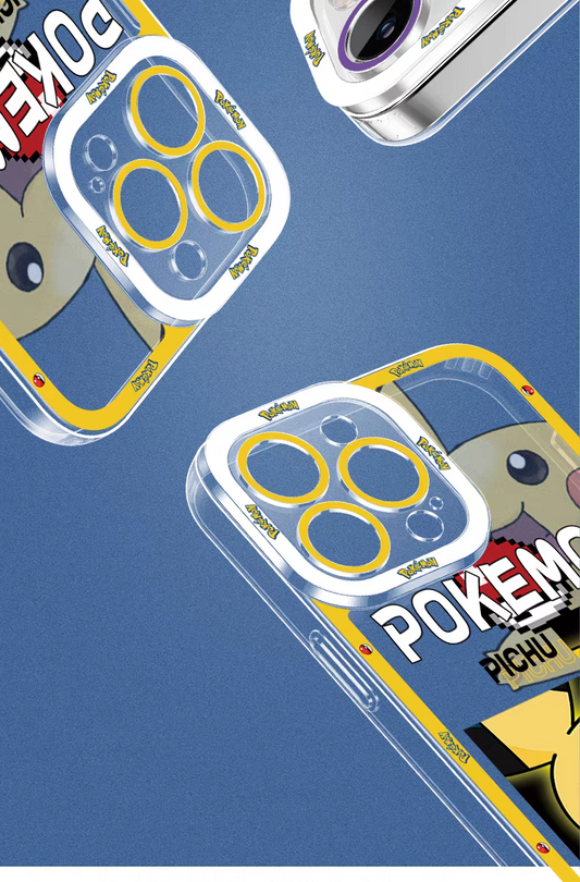 Japan Cartoon Pokemon Half Face Version | Bulbasaur Venusaur - iPhone Case 6 7 8 PLUS SE2 XS XR X 11 12 13 14 15 16 16e Pro Promax 12mini 13mini