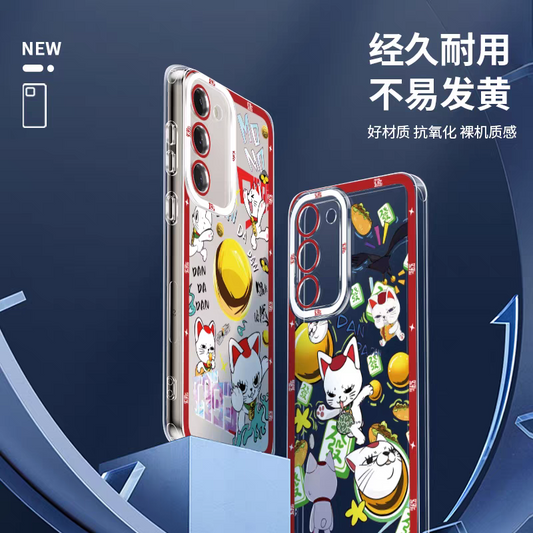 Japan Anime Dandadan | Happy Turbo Granny - Phone Case Samsung Galaxy S25 S24 S23 S22 S21 FE Ultra Edge