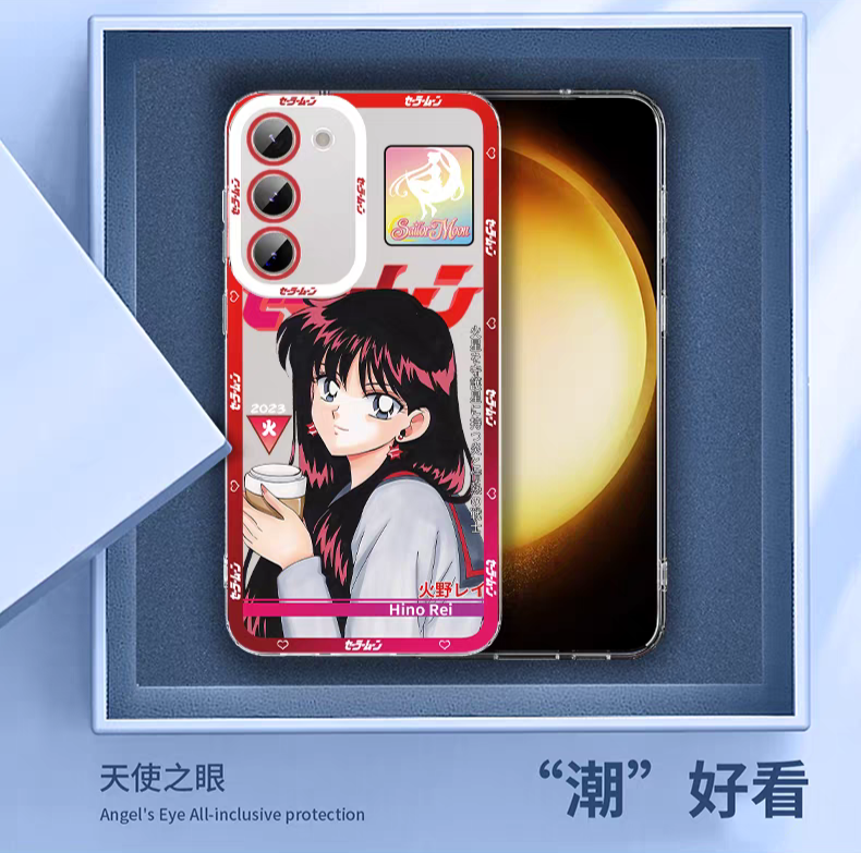 Japanese Cartoon Sailor Girl | Daily Dress Sailor Venus - Sailormoon Phone Case Samsung Galaxy S25 S24 S23 S22 S21 FE Ultra Edge21 FE Ultra Edge