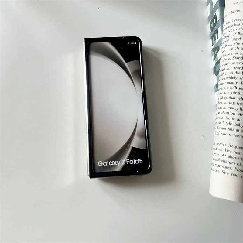 Cute Cartoon | Alien with Rocket - Phone Case Samsung Galaxy Z Fold 4 5 KawaiiGiftLand