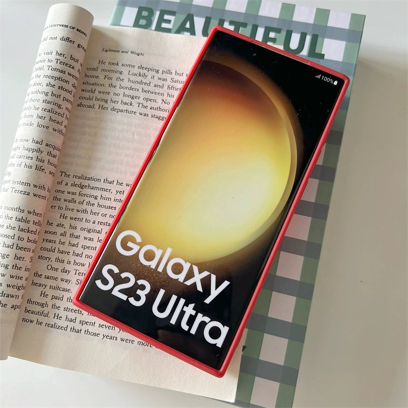 Cute Cartoon Game Consoles Phone Case | Red Blue Monster - Phone Case Samsung Galaxy S23 S22 S21 Ultra KawaiiGiftLand