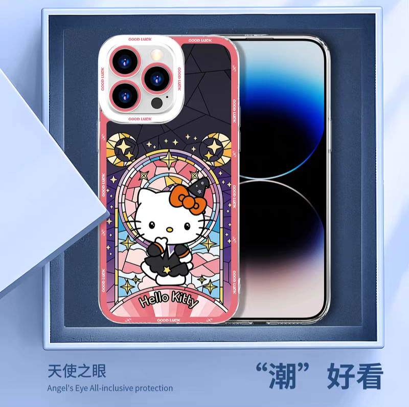 Japan Cartoon Halloween Glass Window Version | My Sweet Piano - iPhone Case 6 7 8 PLUS SE2 XS XR X 11 12 13 14 15 16 16e 17 Pro Promax 12mini 13mini