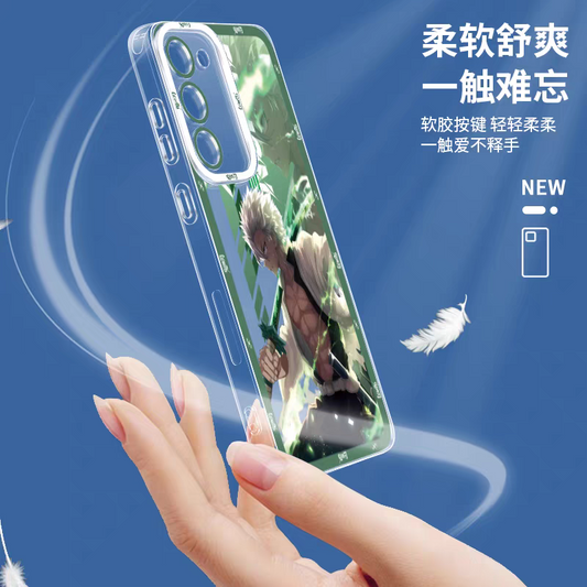 Japanese Anime Kimetsu no Yaiba Demon Slayer Anime Fighting Style | Tanjiro Sanemi Gyoumei Muichiro Giyuu Obanai Mitsuri Shinobu - Phone Case Samsung Galaxy S26 S25 S24 S23 S22 S21 FE Ultra Edge