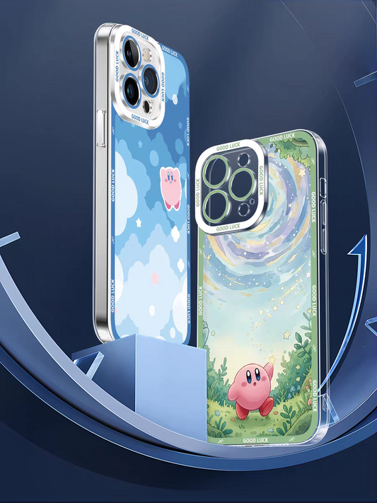 Japanese Cartoon Starkabi Kirby | Part2 6 Styles- iPhone Case PLUS SE2 XS XR X 11 12 13 14 15 16 16e 17 17e Pro Promax 12mini 13mini