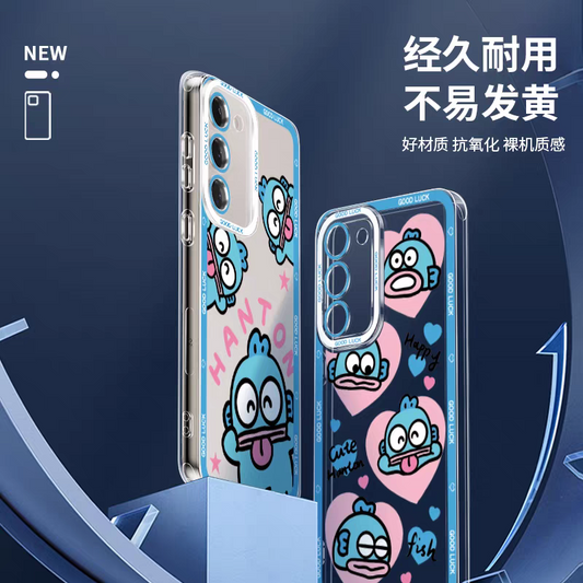 Japan Cartoon Hangyodon | Happy Fun Daily 8 Styles - Phone Case Samsung Galaxy S26 S25 S24 S23 S22 S21 FE Ultra Edge