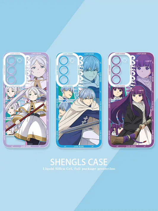 Japanese Anime FRIEREN | Full Screen Style - Phone Case Samsung Galaxy S26 S25 S24 S23 S22 S21 FE Ultra