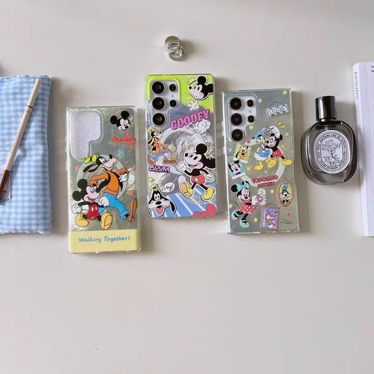 Cute Cartoon | Mickey and Friends Minnie - Phone Case Samsung Galaxy S25 S24 S23 Plus Ultra KawaiiGiftLand