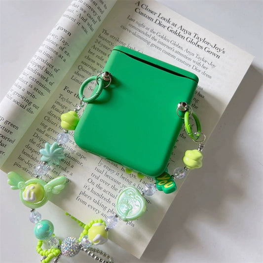 Korean Fashion Style | Candy with DIY Phone Bar - Phone Case Samsung Galaxy Z Flip 3 4 5 KawaiiGiftLand