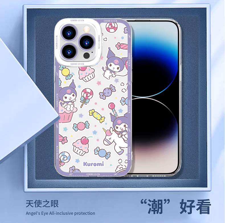 Japan Cartoon Sweets Pastel | Little Twin Stars - iPhone Case 6 7 8 PLUS SE2 XS XR X 11 12 13 14 15 16 16e 17 Pro Promax 12mini 13mini