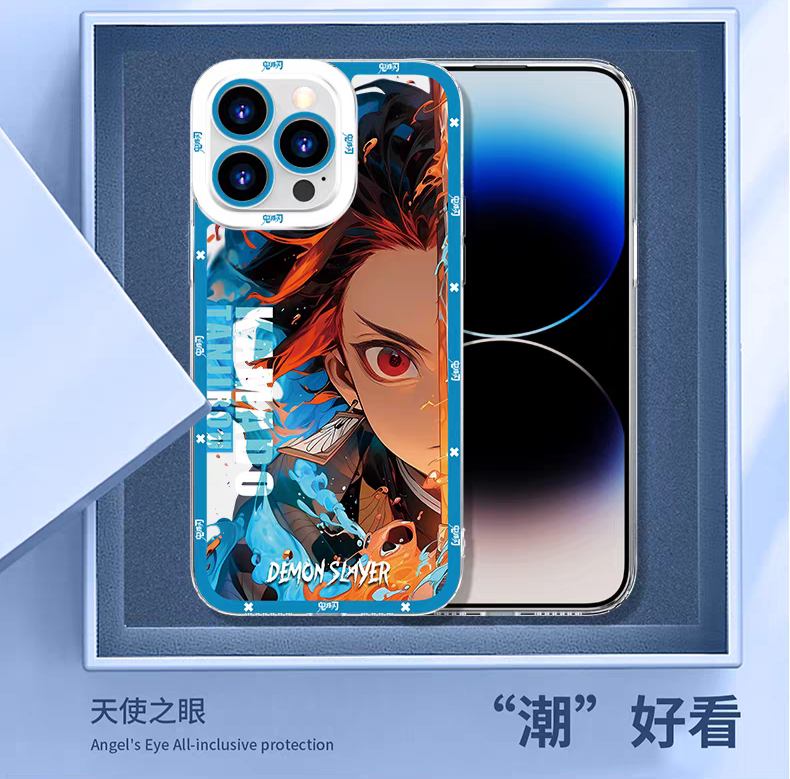 Japanese Anime Kimetsu no Yaiba Demon Slayer Hand Battle Style | Tokito Muichiro - iPhone Case 6 7 8 PLUS SE2 XS XR X 11 12 13 14 15 16 16e Pro Promax 12mini 13mini