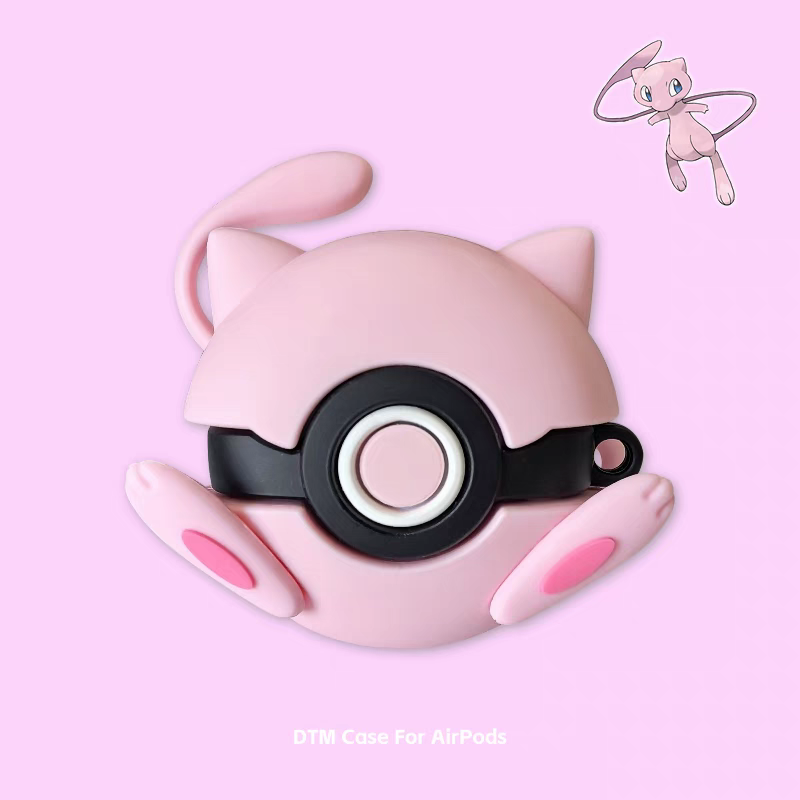 Japan Cartoon Pokemon Anime | Sprigatito Tyranitar Squirtle Charizard Gyarados Sylveon Cubone Meowth Mew- AirPods AirPodsPro AirPods3 AirPods4 Case