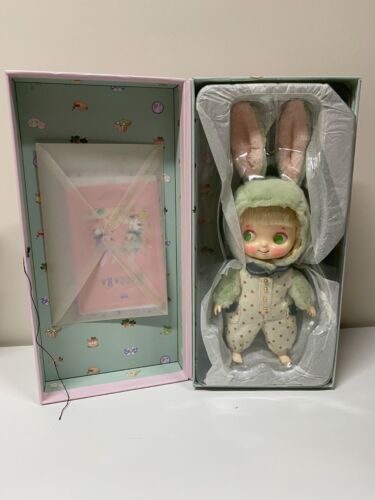 TheFantasyBeasts Rabbit Green Grape BACCARA NEW Artist Doll in dress Holala KawaiiGiftLand
