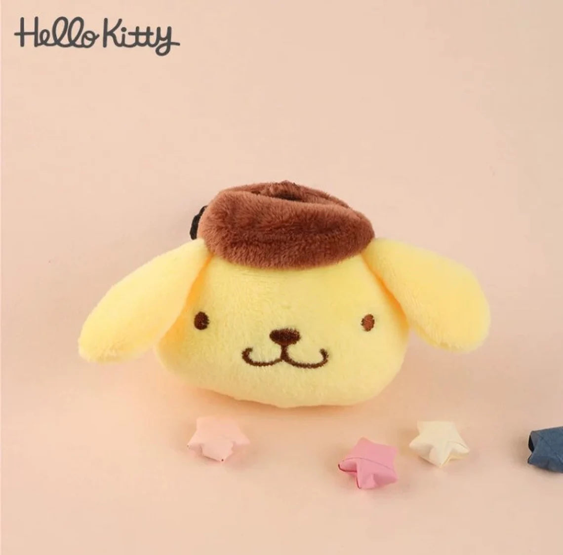 Sanrio Big Plush Hair Tie Hello Kitty My Melody Cinnamoroll Pompompurin KawaiiGiftLand