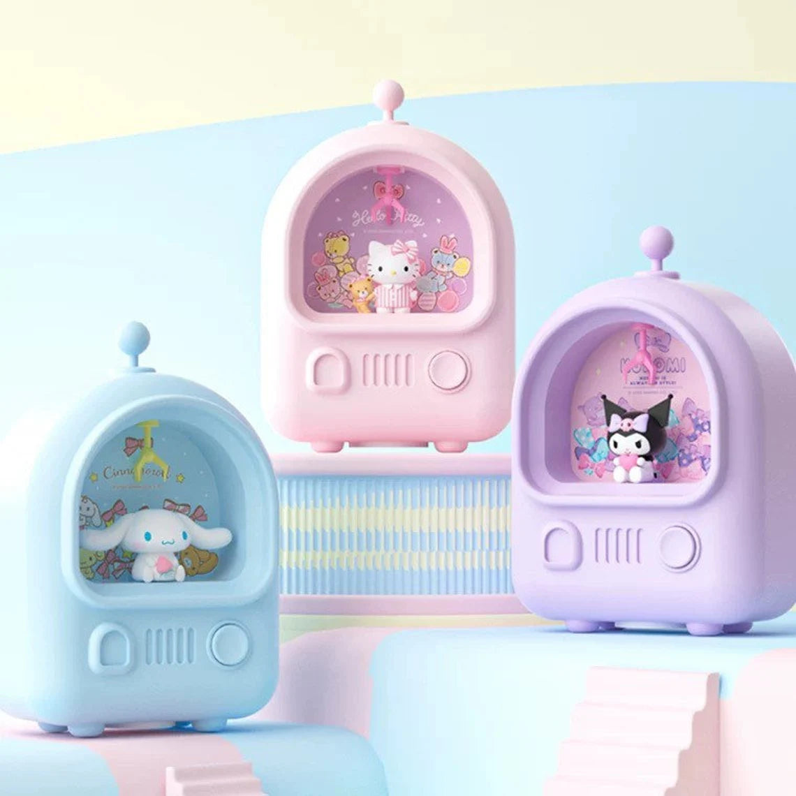 Sanrio Coin Bank Night Light Hello Kitty Kuromi Cinnamoroll Children G