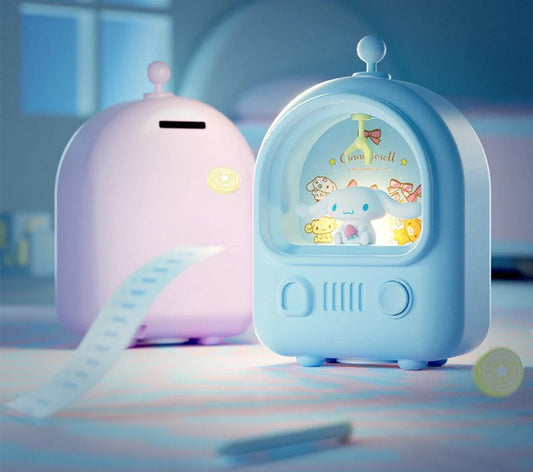 Sanrio Coin Bank Night Light Hello Kitty Kuromi Cinnamoroll Children Gift KawaiiGiftLand