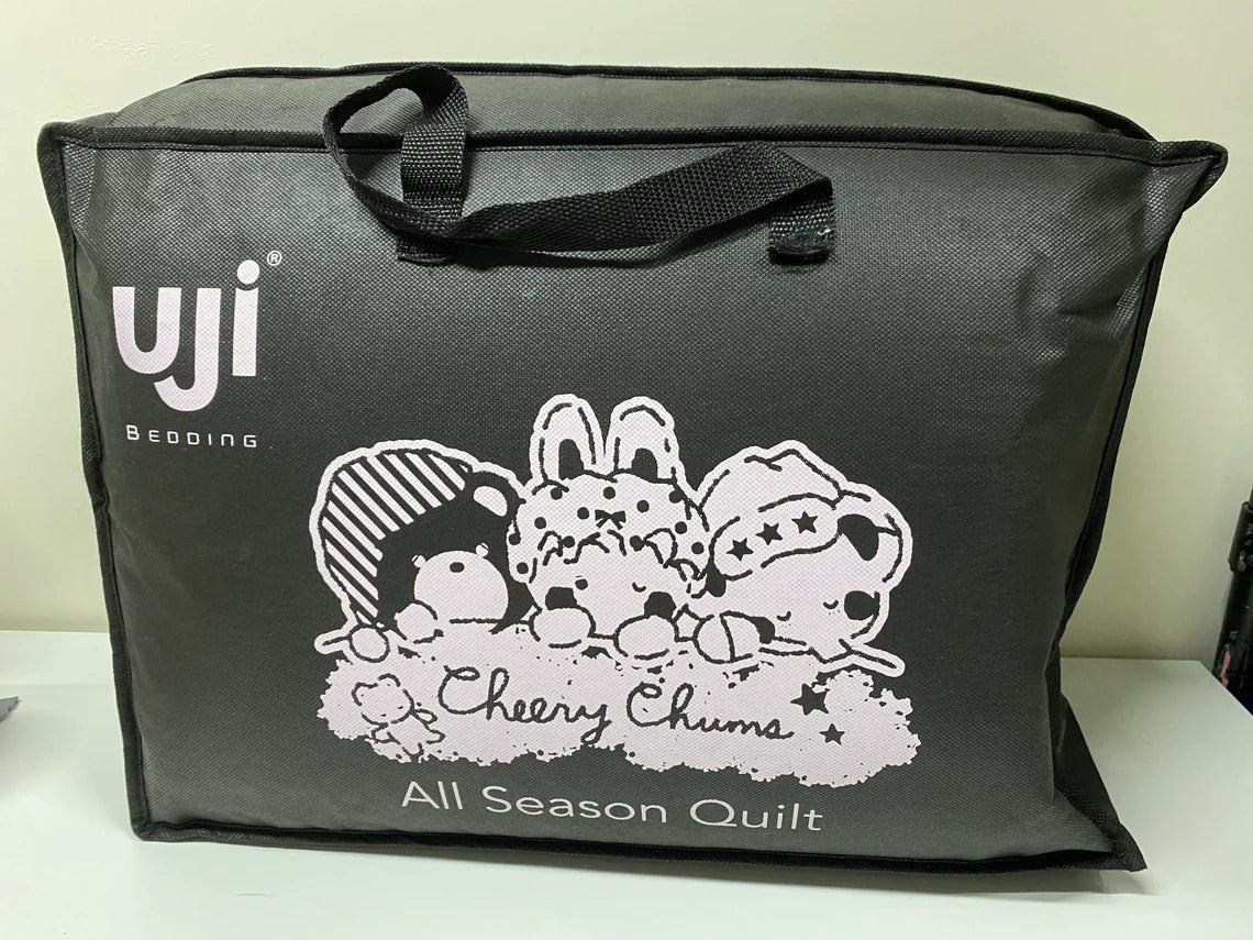 100% COTTON UJI Sanrio CherryChums Quilt 1000T Queen Size Retired KawaiiGiftLand