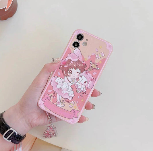 Colour CardCaptorSakura with MM KU CN PN iPhone Case 6 7 8 PLUS SE2 XS XR X 11 12 13 14 15 16 Pro Promax 12mini 13mini KawaiiGiftLand