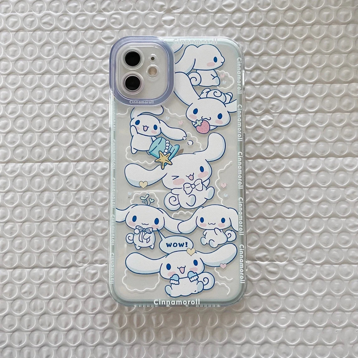 Japanese Cartoon Full Cinnamoroll iPhone Case 6 7 8 PLUS SE2 XS XR X 11 12 13 14 15 Pro Promax 12mini 13mini KawaiiGiftLand