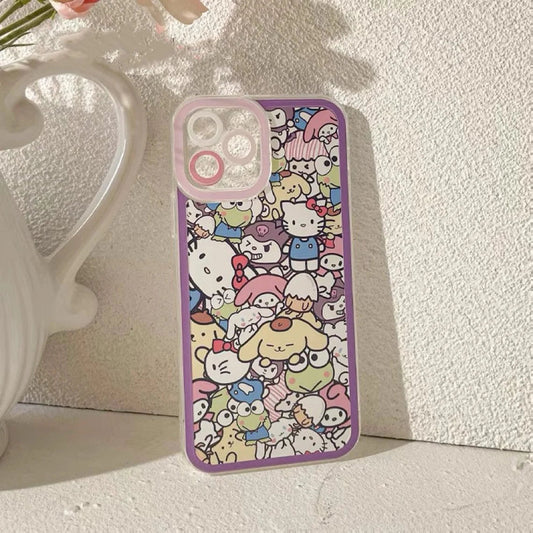 Full Japanese Cartoon KT MM KU CN PN KP GU iPhone Case 6 7 8 PLUS SE2 XS XR X 11 12 13 14 15 16 Pro Promax 12mini 13mini KawaiiGiftLand