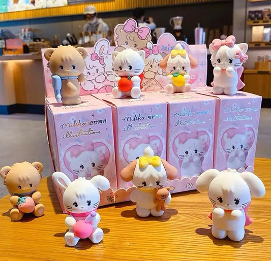 Blind Box Mikko illustration Characters