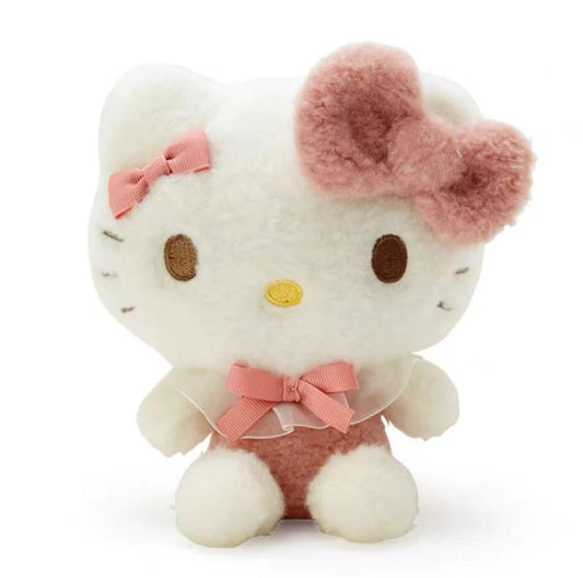 Sanrio Hello Kitty My Melody Kuromi Cinnamoroll Pompompurin Pochacco Hangyodon Pastel Soft Colour Plush Doll KawaiiGiftLand