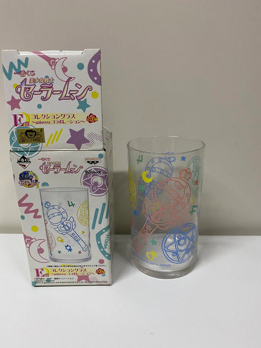 Banpresto Sailormoon Sailor Moon Turn Stick Glass Cup 20th Anniversary Retired KawaiiGiftLand