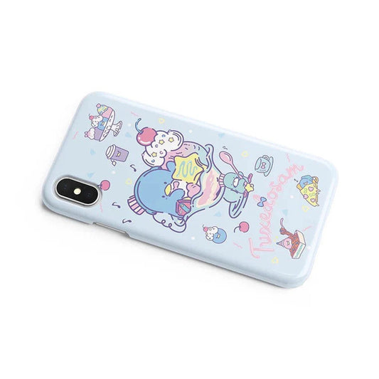 Japanese Cartoon Tuxedosam TX Ice Cream iPhone Case PLUS XS XR X 11 12 13 14 15 Pro Promax KawaiiGiftLand