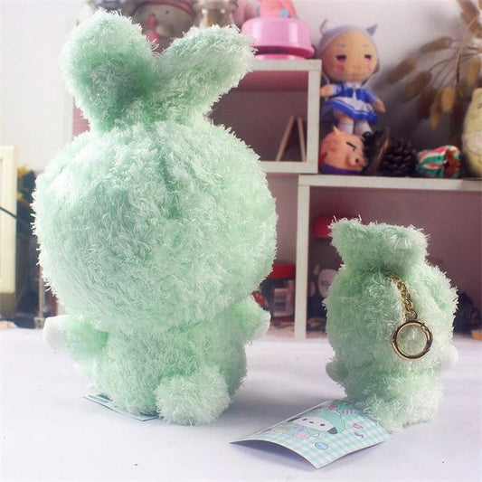 Sanrio Easter Rabbit Pochacco Mint Plush Doll & Mini Plush Doll Keychain KawaiiGiftLand