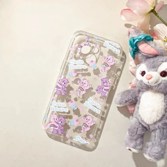 Cute Colourful Bears Candy Sweets Pastel iPhone Case 6 7 8 PLUS SE2 XS XR X 11 12 13 14 15 Pro Promax 12mini 13mini KawaiiGiftLand