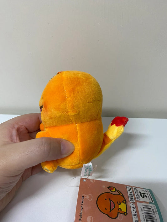 Pokemon Center Yurutto Small Eyes Charmander Mini Plush Doll Keychain KawaiiGiftLand