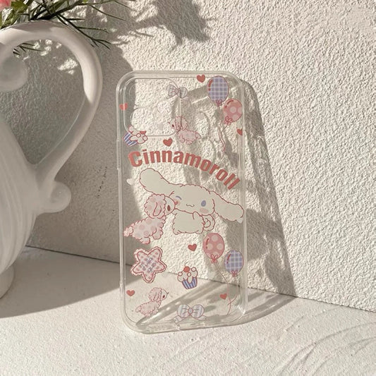 Japanese Cartoon CN with Sheep iPhone Case 6 7 8 PLUS SE2 XS XR X 11 12 13 14 15 16 Pro Promax 12mini 13mini KawaiiGiftLand