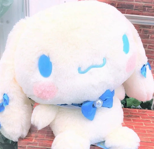 Sanrio Cinnamoroll 20th Anniversary with Ribbon Giant Plush Doll KawaiiGiftLand