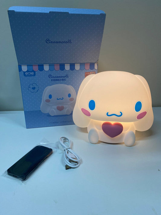 Sanrio Big Cinnamoroll with Heart Soft Night Light with LED Light KawaiiGiftLand