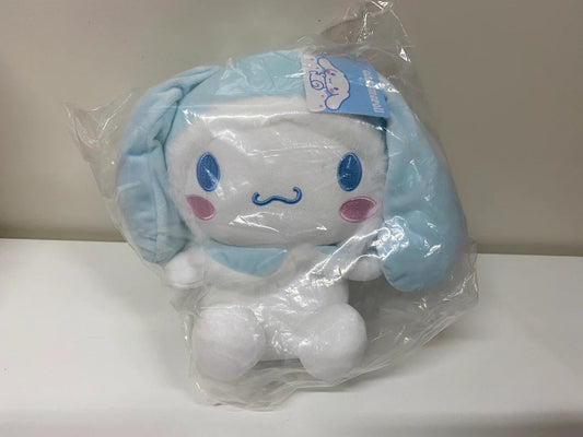 Sanrio Cinnamoroll with Blue Hood Plush Doll KawaiiGiftLand