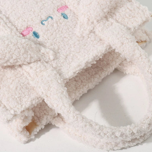 Sanrio Cinnamoroll Big Fluffy Tote Bag KawaiiGiftLand