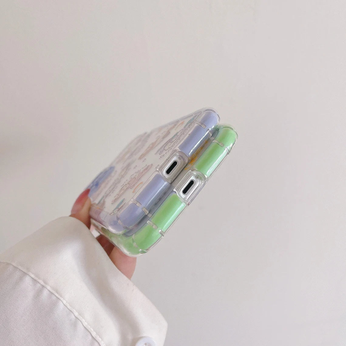 Toy Green Alien Story Teddy Bear Grow in Dark GId iPhone Case PLUS XS XR X 11 12 13 14 15 Pro Promax KawaiiGiftLand