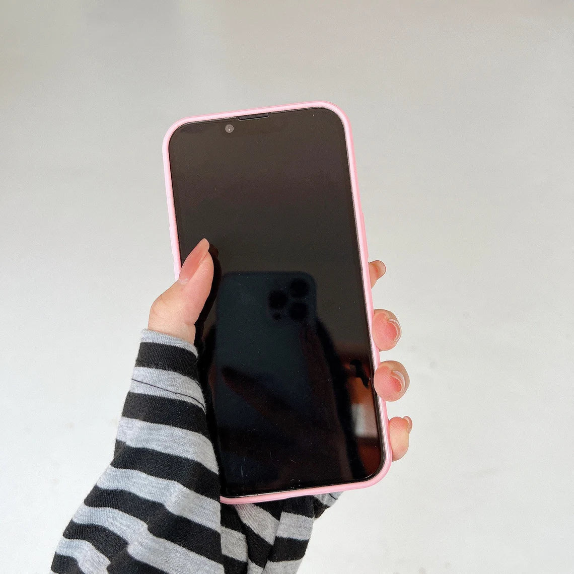 Japanese Cartoon KT Stickers Pink iPhone Case 11 12 13 14 Pro Promax KawaiiGiftLand